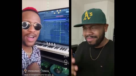 He turned her VIDEO into a AMAPIANO song & it now has 446k views!! TFLA