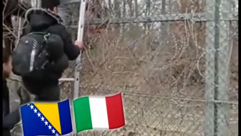 Dangerous and illegal border crossing