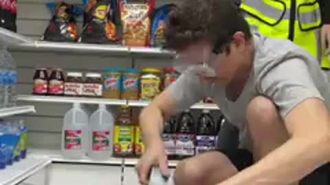 grocery trick makes employee call security…