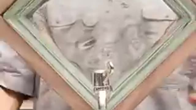 DIY Glass block tap #shorts