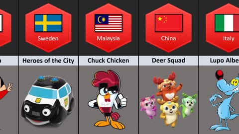 Cartoons From Different Countries part 2