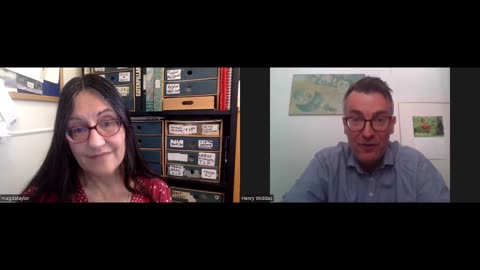 Interview with Holding The Line journalist Henry Widdas (Journalists Against Censorship) June 2023. Talks with Informed Parent Magdalene Taylor