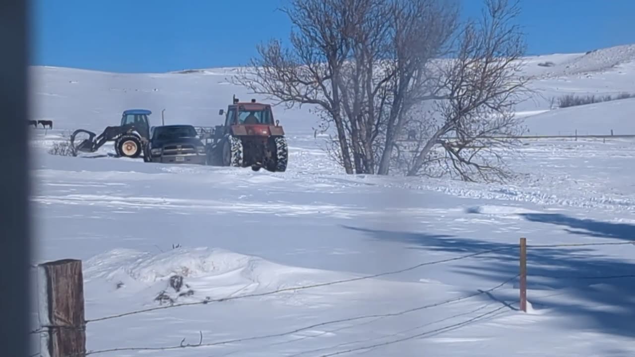 Getting the Tractor Out of Danger Off the Side