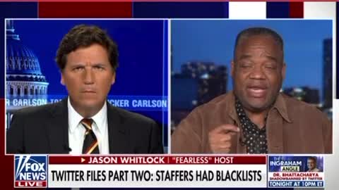 JASON WHITLOCK TWITTER SHADOW BANNING ON TUCKER CARLSON SHOW