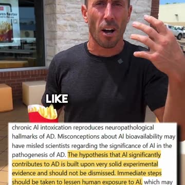 MCDONALD's Puts Aluminum in their Salt FFS...!!!!