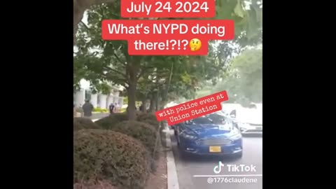 NYPD in DC ..