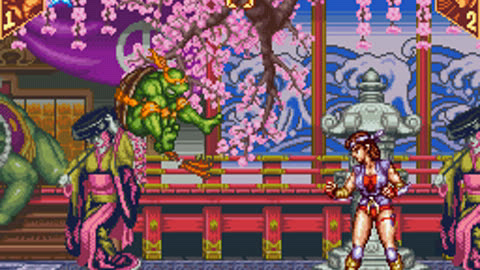 LET'S PLAY Teenage Mutant Ninja Turtles Tournament Fighters STORY MODE