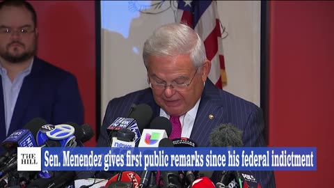 WATCH: DEFIANT Menendez REFUSES TO Resign After Indictment