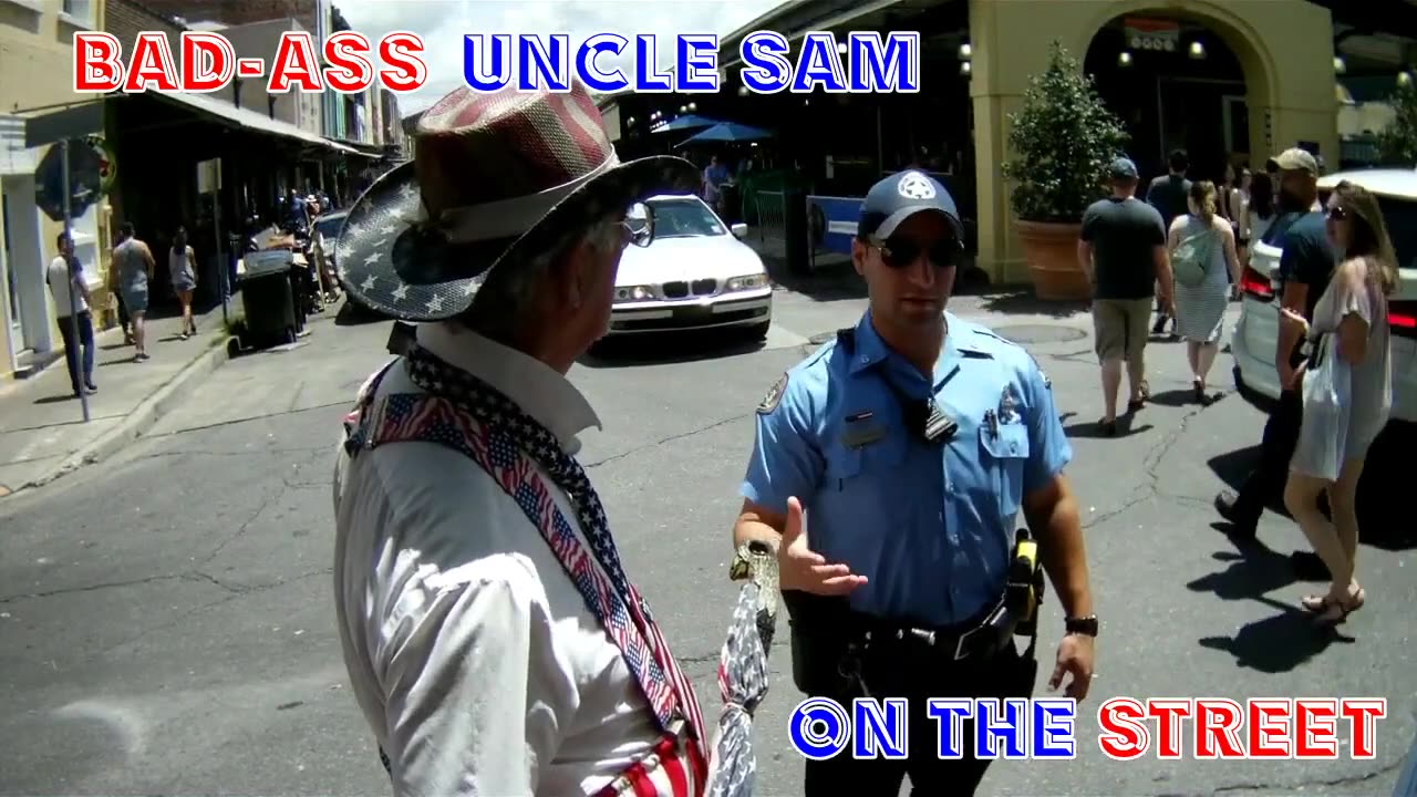 Fighting Windmills Bad Ass Uncle Sam