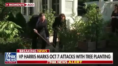 No one could show her how to use a shovel before this photo-op