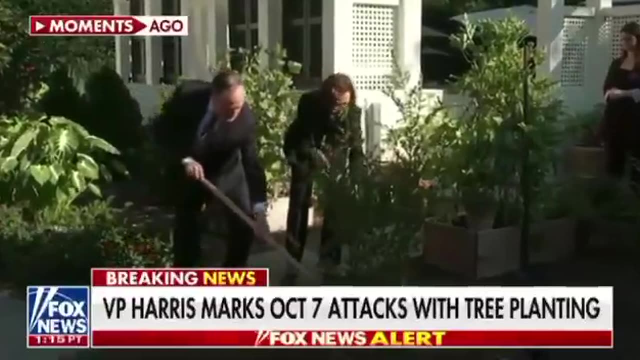 No one could show her how to use a shovel before this photo-op