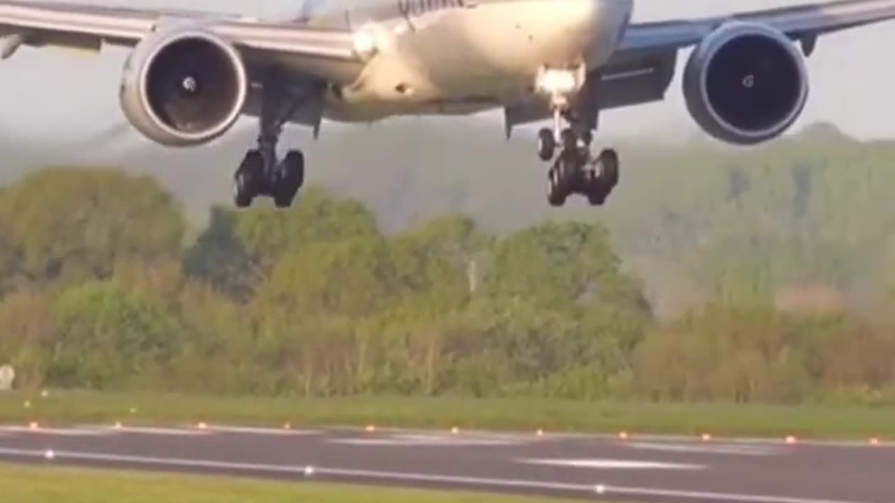 Qatar Airways landing views