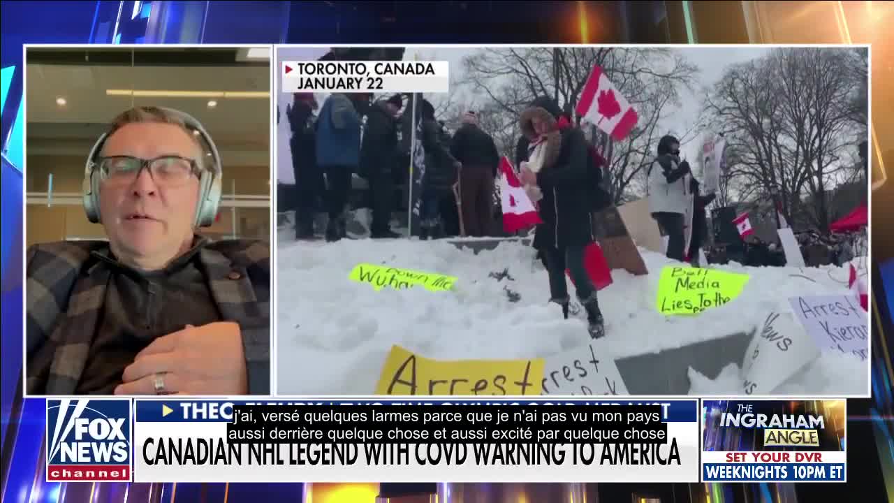 Fox News parle des camionneurs avec Théo Fleury (sous-titre en français)