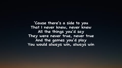 ADELE - SET FIRE TO THE RAIN (LYRIC VIDEO)