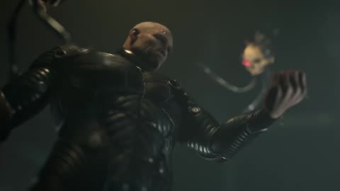 The Armouring of a Space Marine Cinematic