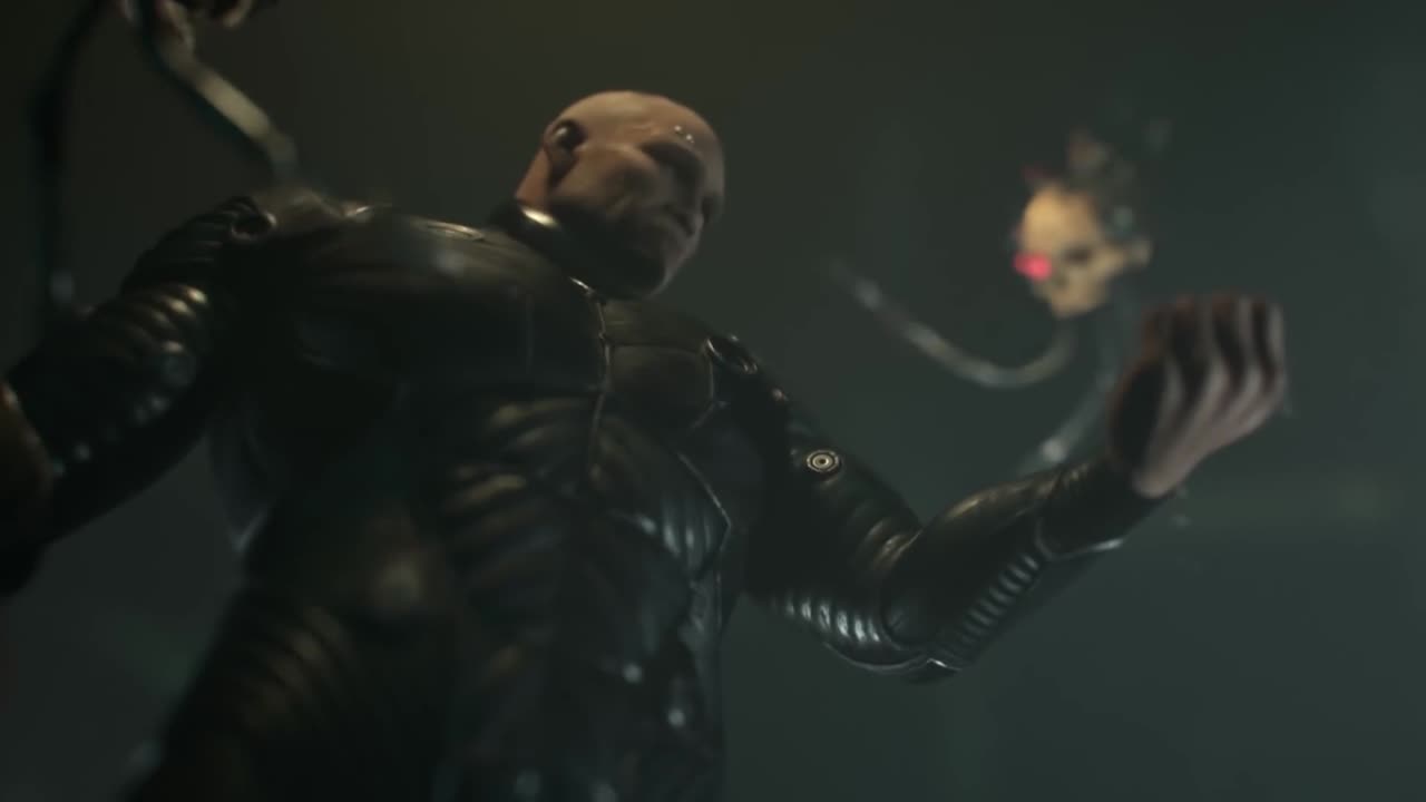The Armouring of a Space Marine Cinematic