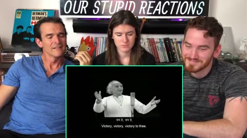 Indian National Anthem American REACTION | Indian Army | A R Rahman