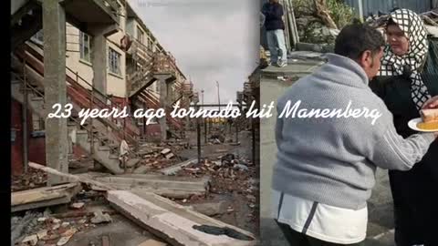Video of the Manenberg tornado shared on Social Media and tiktok