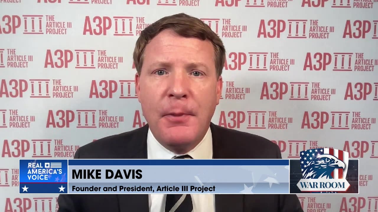 Mike Davis: "Sheldon Whitehouse Forgot To Take His Medicine Again, The Guy Is Deranged"