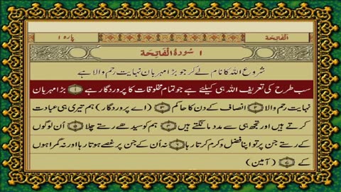 1_SURAH_FATIHA_JUST_URDU_TRANSLATION_WITH_TEXT_FATEH