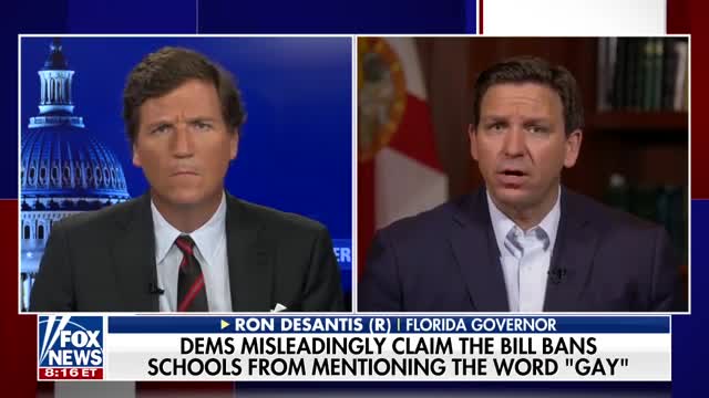 Ron dDesantis fires back on woke disney