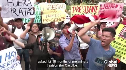 Peru declares state of emergency, prosecutors seek 18-month sentence for former president Castillo