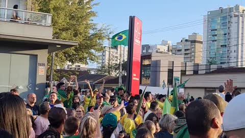 Joinville, Santa Catarina, Brazil Nov 2 2022 Protest