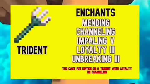 Best possible Minecraft enchants 🤯 //