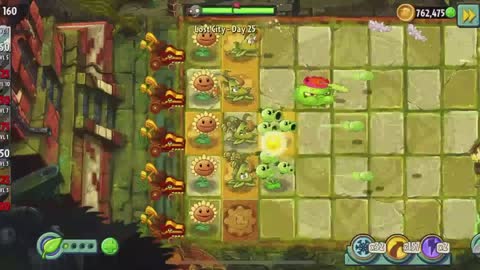 Plants vs Zombies 2 Lost City - Day 25