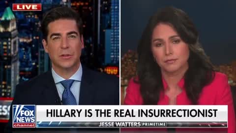 Tulsi RIPS Traitorous Hillary Clinton
