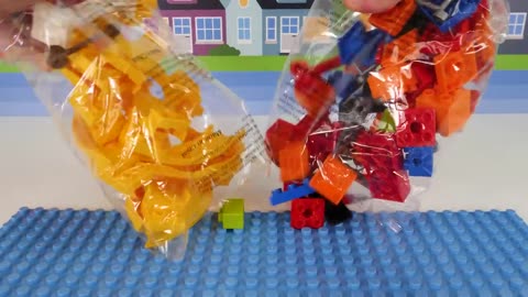 Best Toy Learning Video for Kids Building Block Lego Car Track!