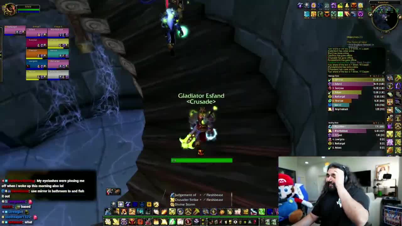 Funny Dungeon for Esfand \ WoW Moments
