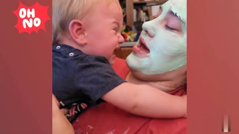 #funny,Tiny Troublemakers_ When Babies Go Hilariously Wild!