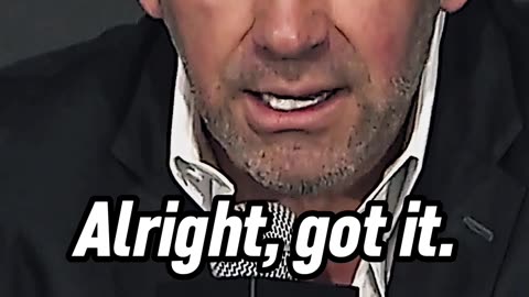 Dana White SHUTS DOWN A Woke Journalist's RACE BAITING Question