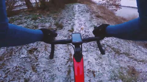 First snow gravel ride