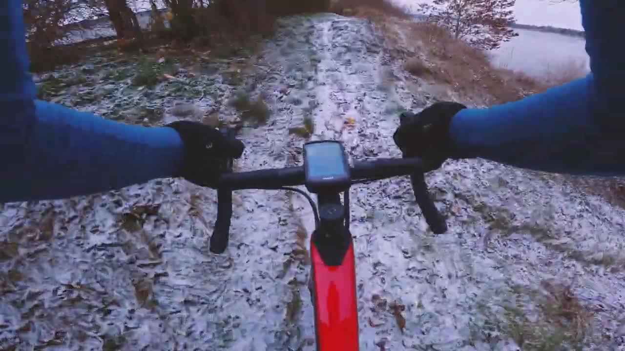 First snow gravel ride