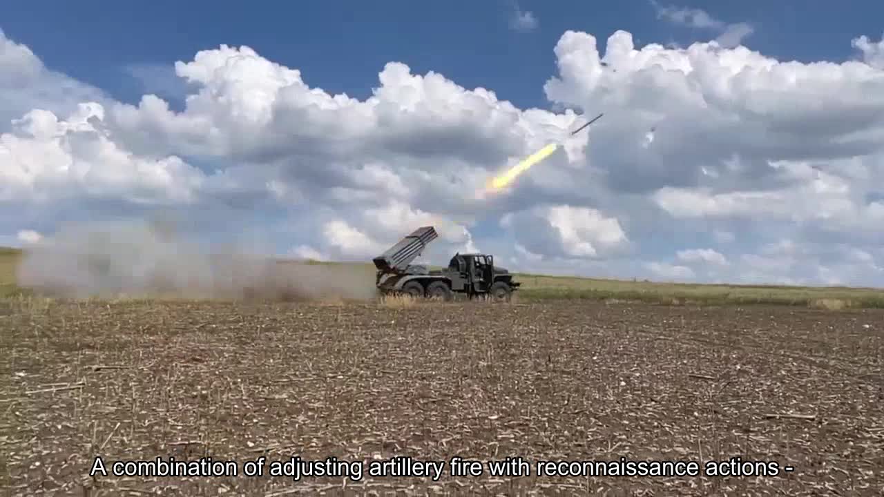 A combination of adjusting artillery fire with reconnaissance actions - this is how the "Eyes" unit