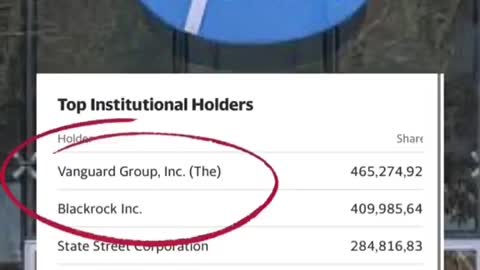 All the biggest corporations in the world are owned by the same people