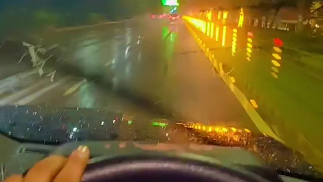 Driving scorpio while raining