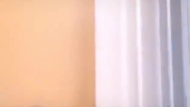 Girl takes a knock from the door