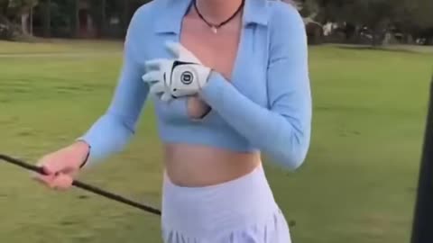 Funny Golf scene 😂