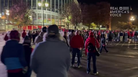 DAVE ZERE EARLY AM TRUMP RALLY IN RALEIGH NC