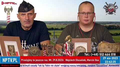 Rodacy Kamraci. 2023.08.29. Przeżyjmy to jeszcze raz. Konferencja na Grunwaldzie. NPTV.