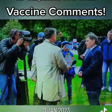 UK MP Andrew Bridgen suspended for telling the truth