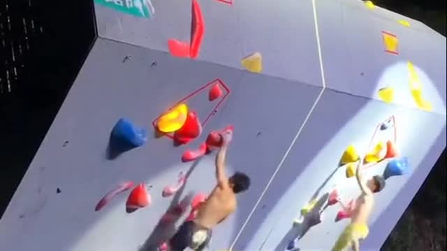 Won the champion of water rock climbing in the Yangtze River Delta of China 🏆, Do you want to try w