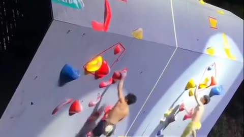 Won the champion of water rock climbing in the Yangtze River Delta of China 🏆， Do you want to try w