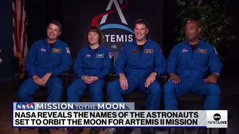 Crew of Artemis II sits down with ABC News in first live TV interview[720p-HD]
