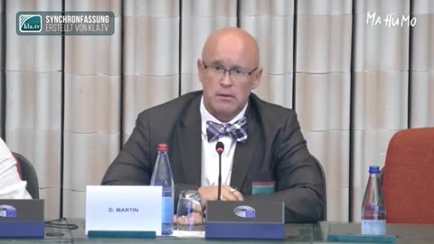 ‼️ Schluss mit der WHO-Tyrannei – Rede von Dr. David Martin‼️