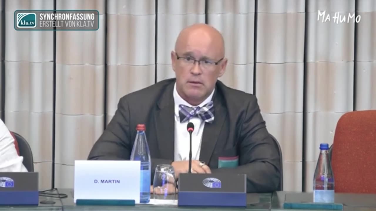 ‼️ Schluss mit der WHO-Tyrannei – Rede von Dr. David Martin‼️