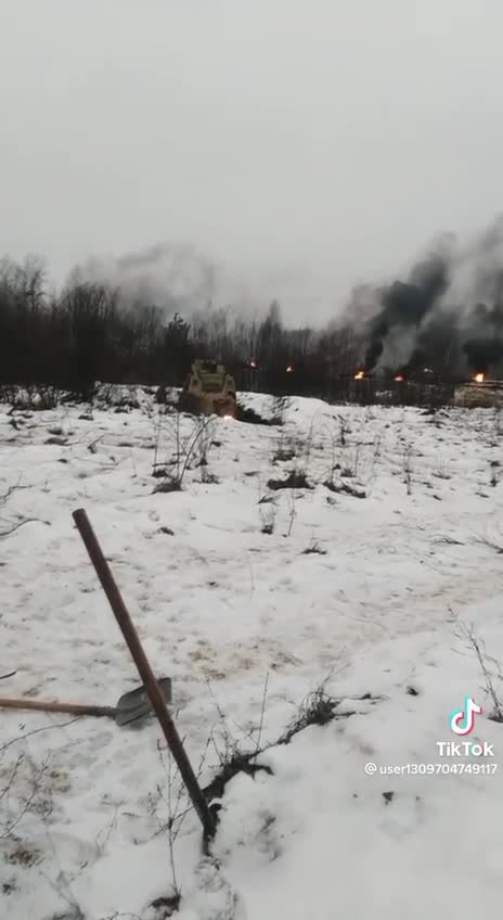 Somewhere in the Svatovsky direction, a column of Ukraine's Liquidated. Please subscribe